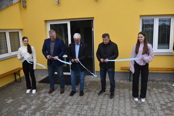 Otevření přístavby